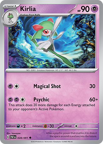 #028 Kirlia 028/091 Uncommon