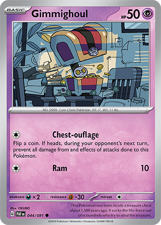 #044 Gimmighoul 044/091 Common