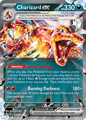 #054 Charizard Ex 054/091 Double Rare