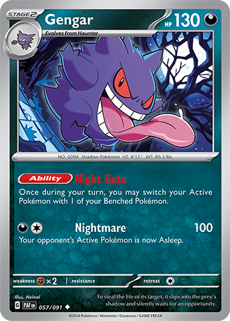 #057 Gengar 057/091 Uncommon