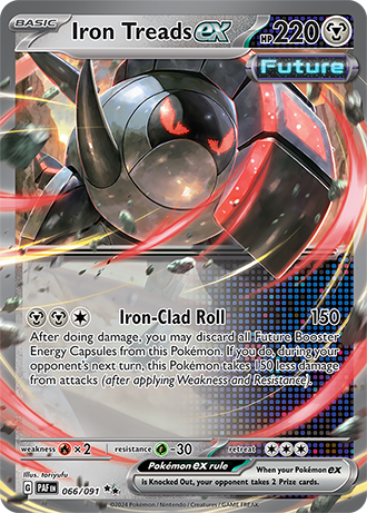 #066 Iron Treads Ex 066/091 Double Rare