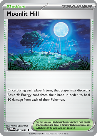 #081 Moonlit Hill 081/091 Uncommon