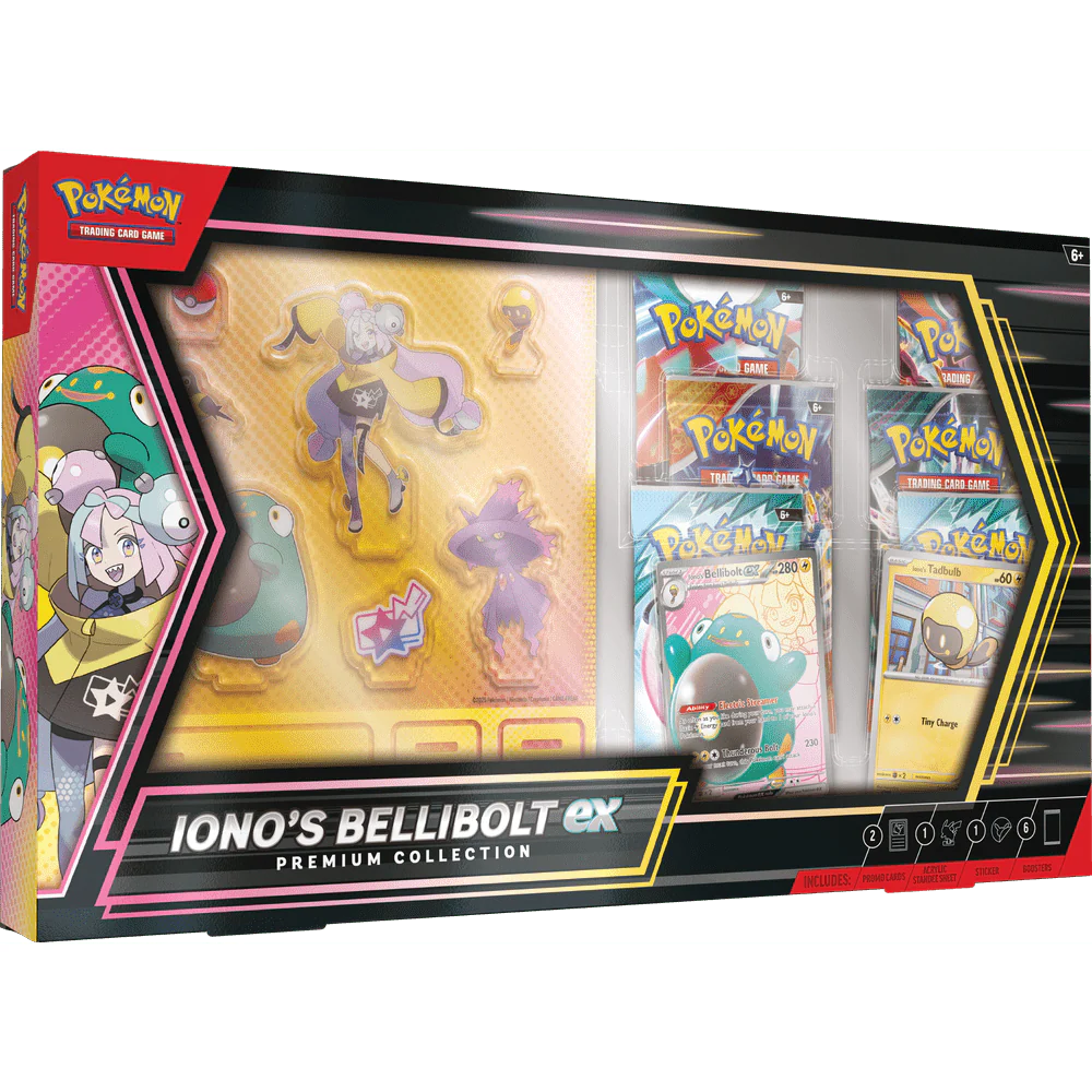 Pokemon Iono's bellibolt ex Premium Collection