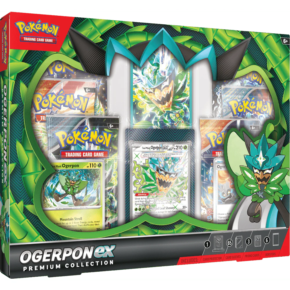 Pokemon Teal Mask Ogerpon EX Premium Collection