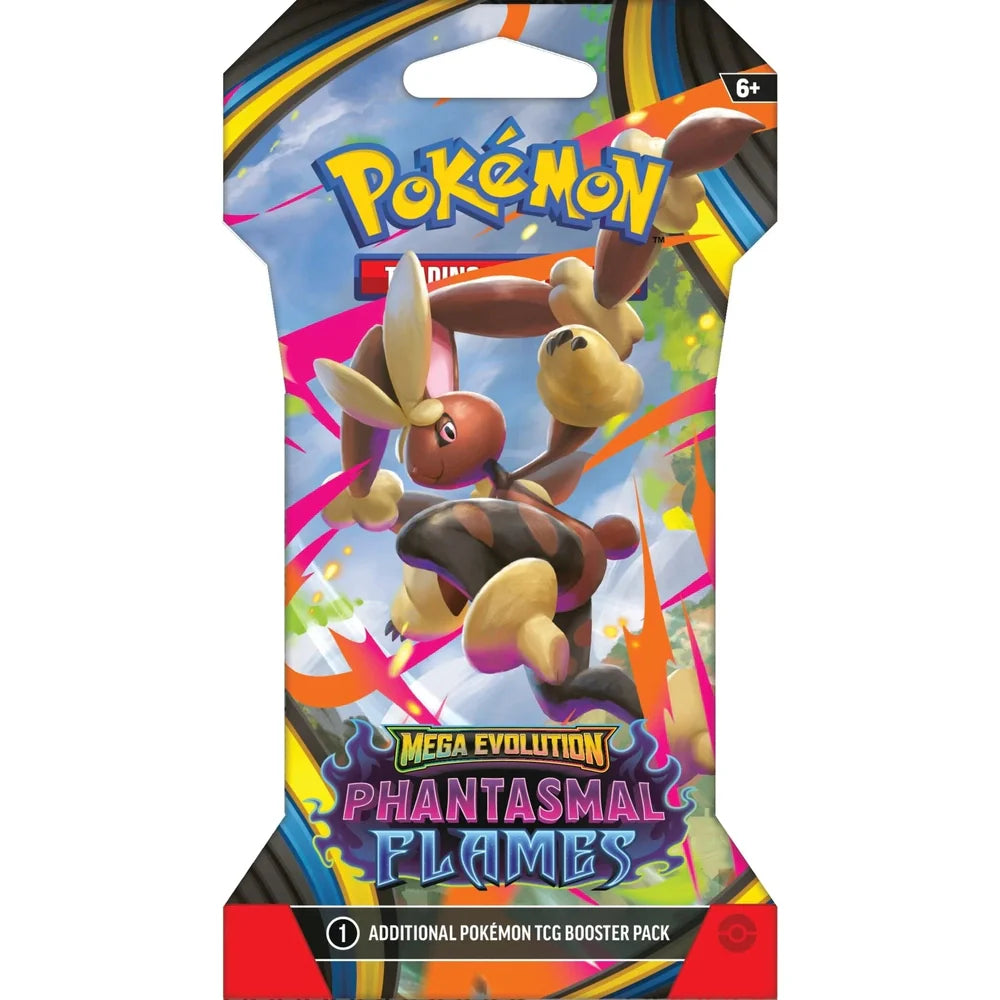 Pokémon ME02 Phantasmal Flames Sleeved Booster Pakke