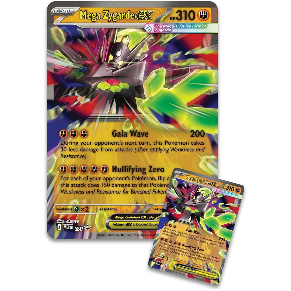 (Max 1 pr kunde) Pokémon TCG: Mega Zygarde EX Premium Collection