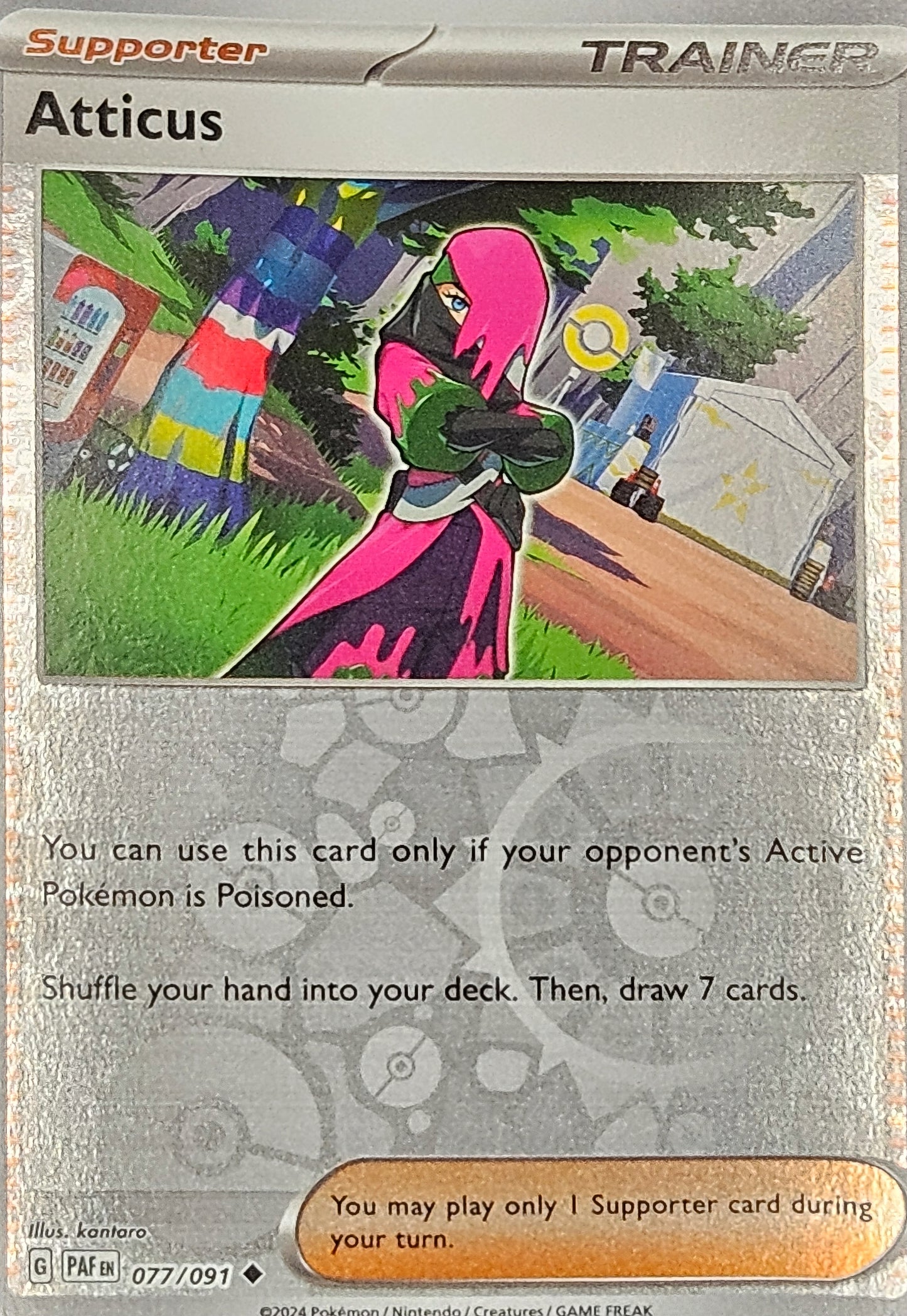 #077 Atticus 077/091 Uncommon Reverse Holo