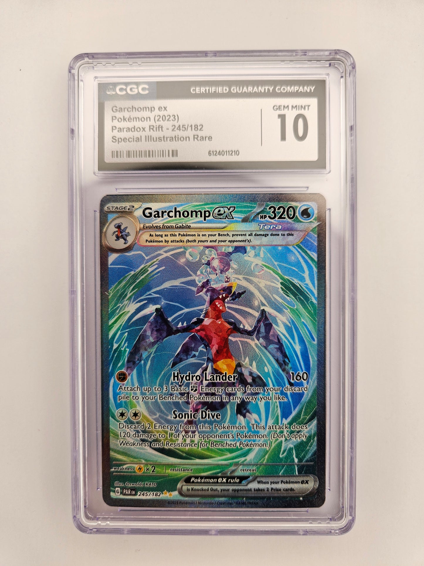 CGC 10 Garchomp EX 245/182