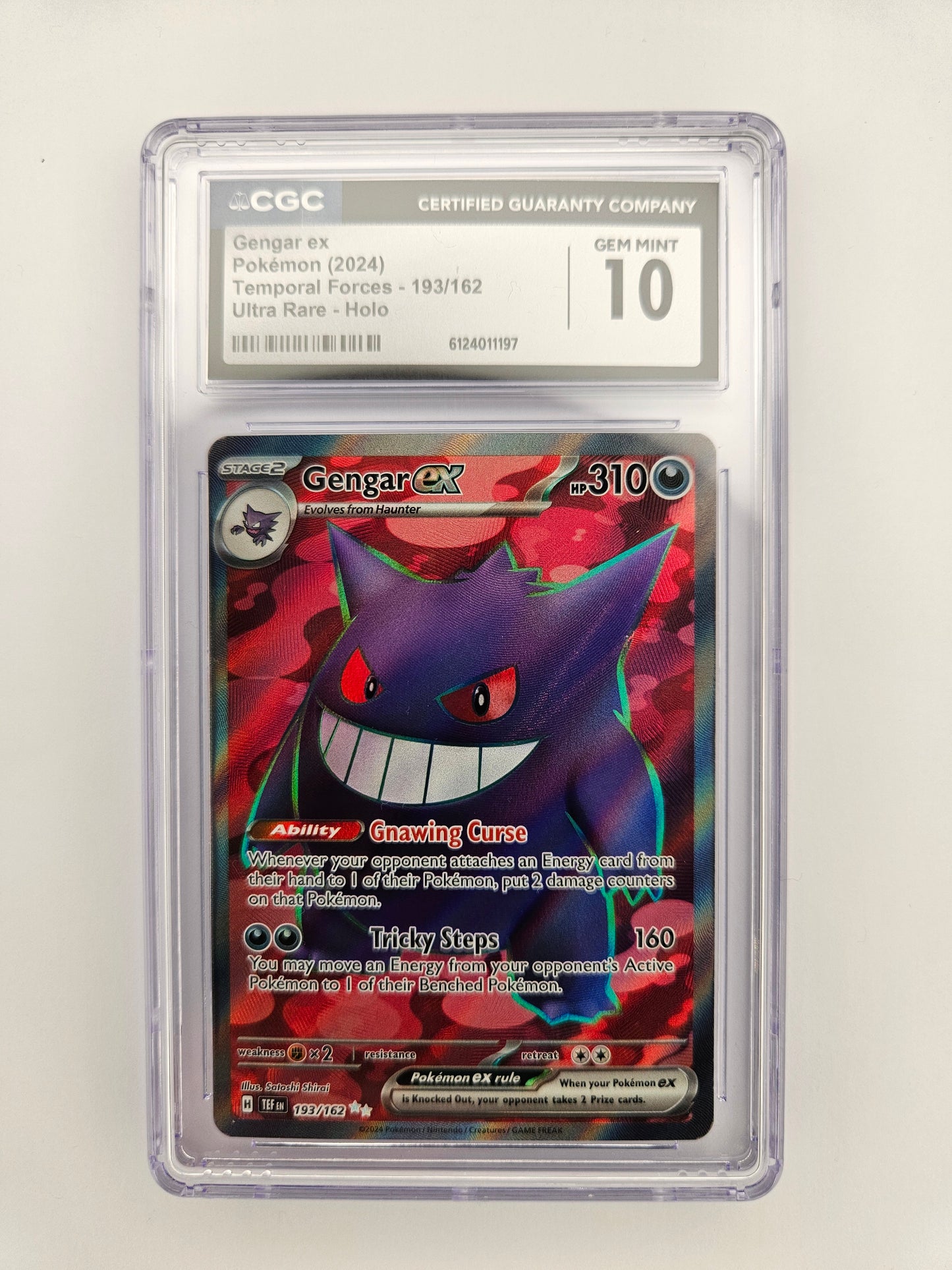 CGC 10 Gengar EX 193/162