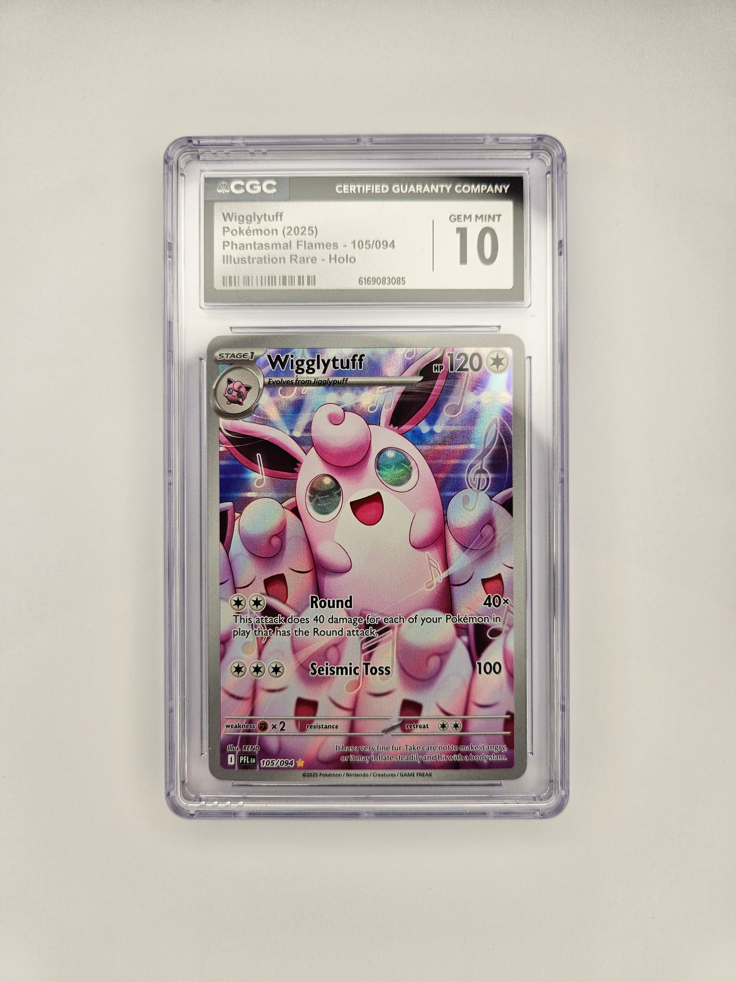 CGC 10 Wigglytuff 105/094