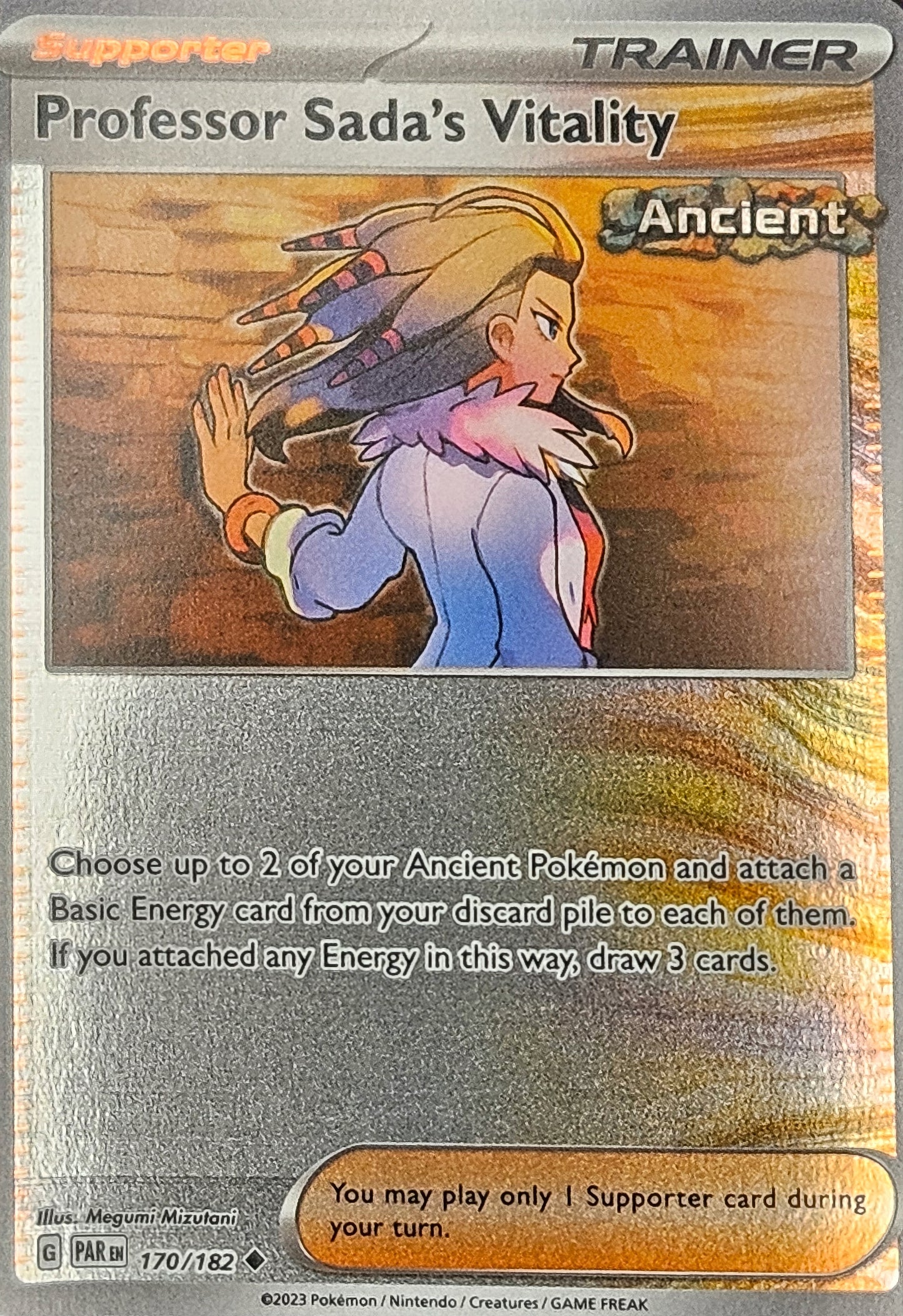 #170 Professor Sada's Vitality 170/182 Uncommon Reverse Holo