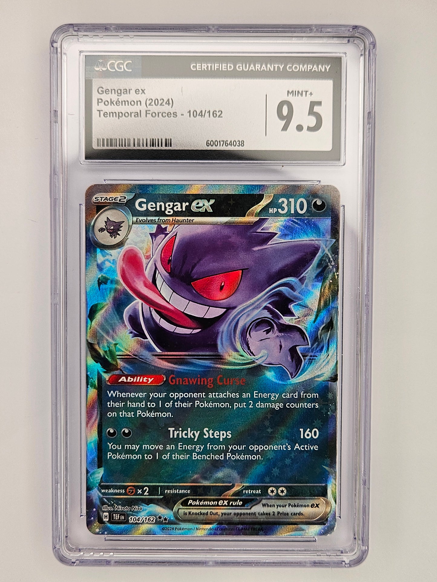 CGC 9.5 Gengar EX 104/162