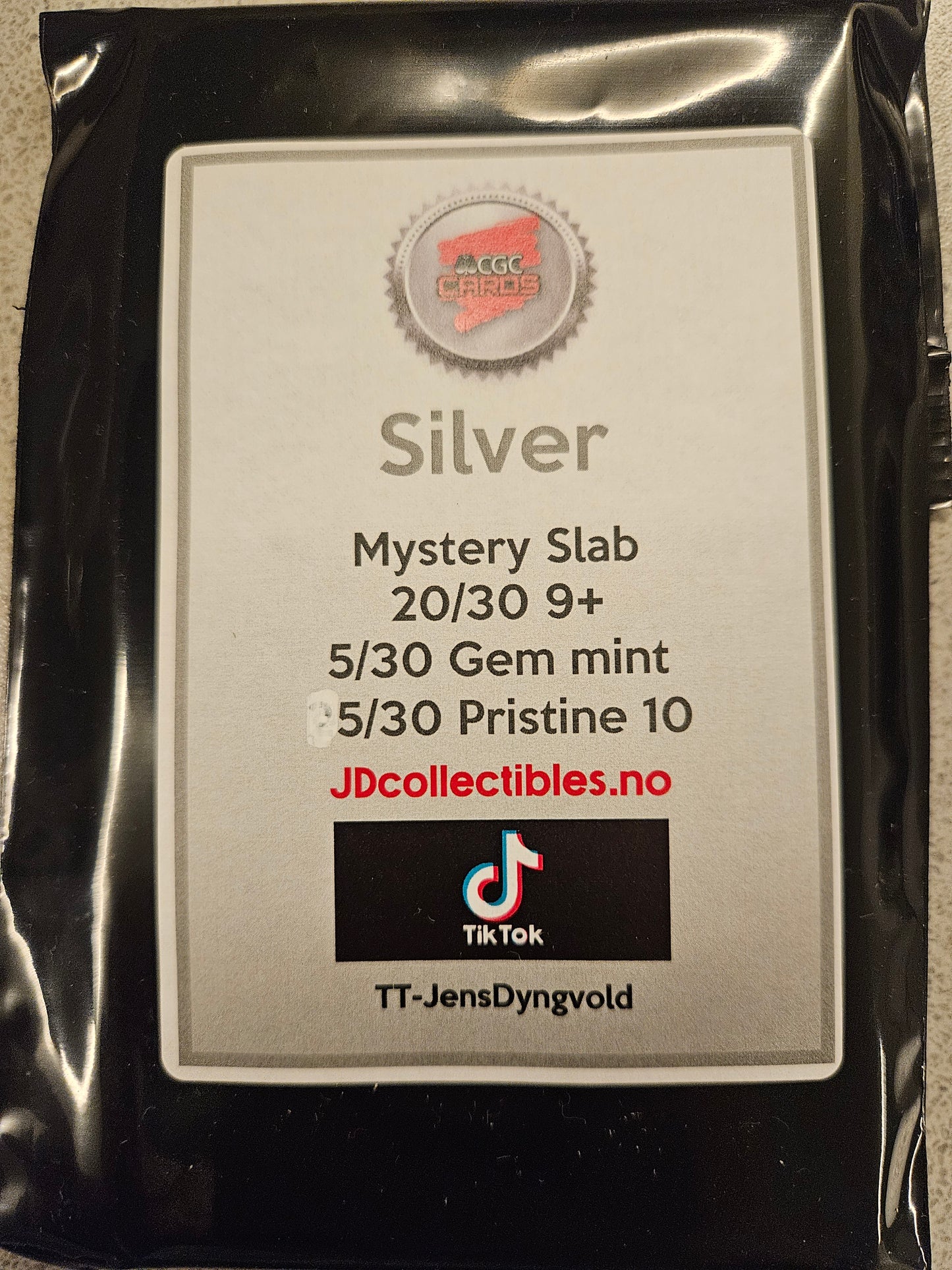 Silver mystery slab
