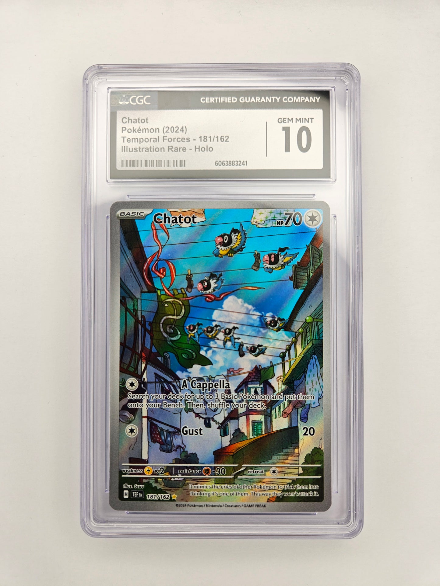 CGC 10 Chatot 181/162