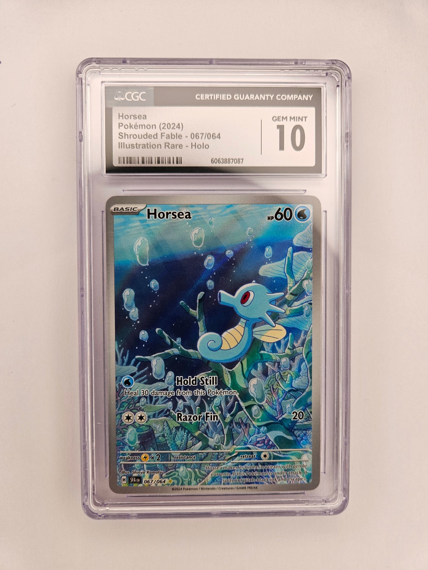 CGC 10 Horsea 067/064