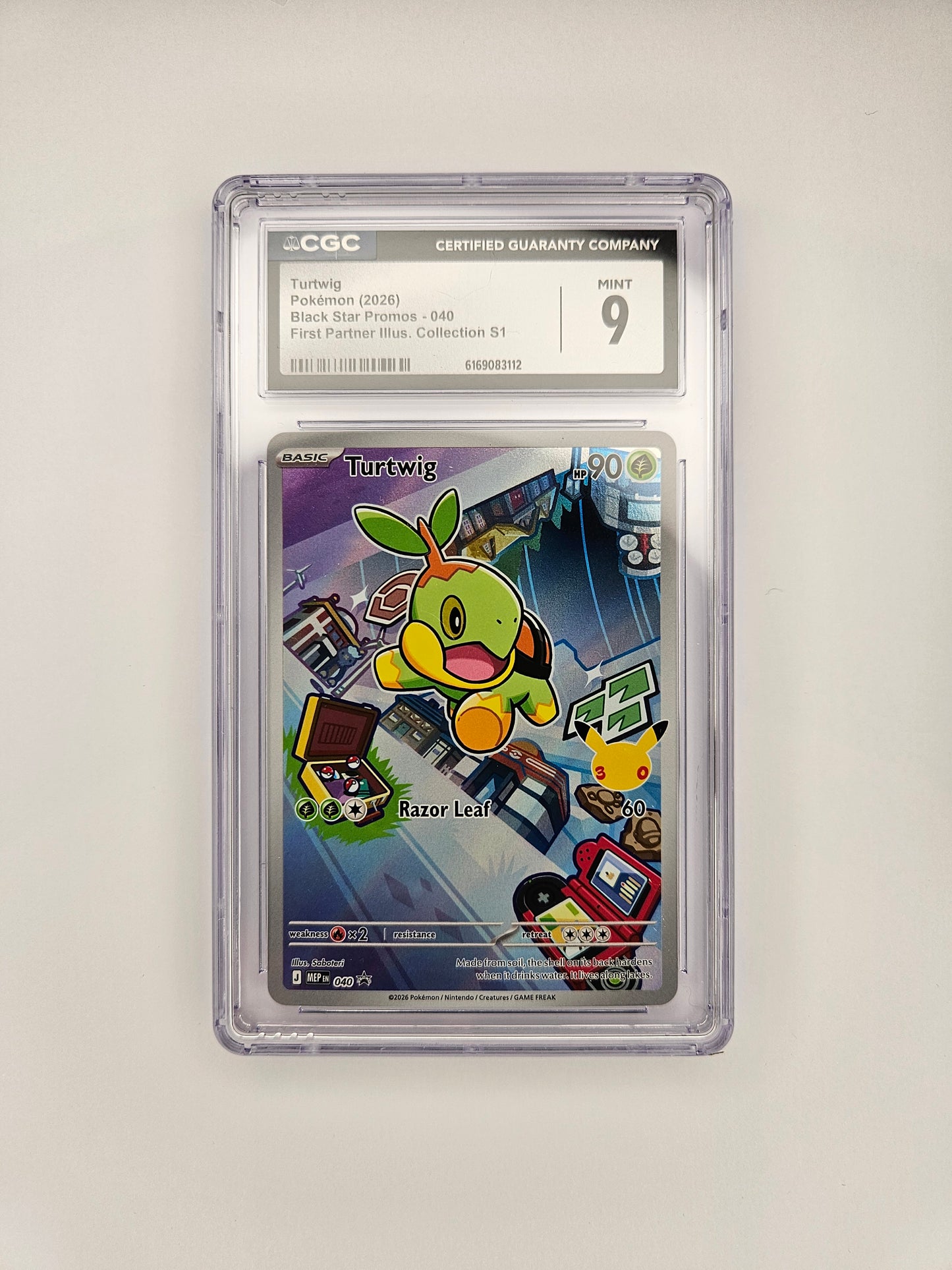 CGC 9 Turtwig 40
