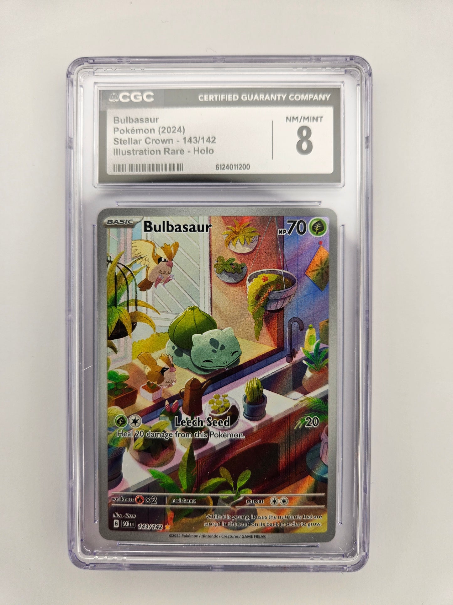 CGC 8 Bulbasaur 143/142
