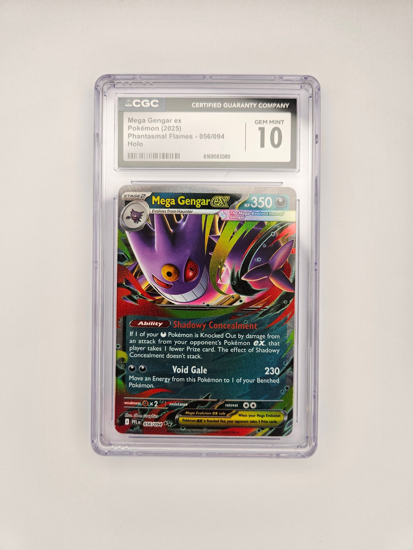 CGC 10 Mega Gengar EX 056/094