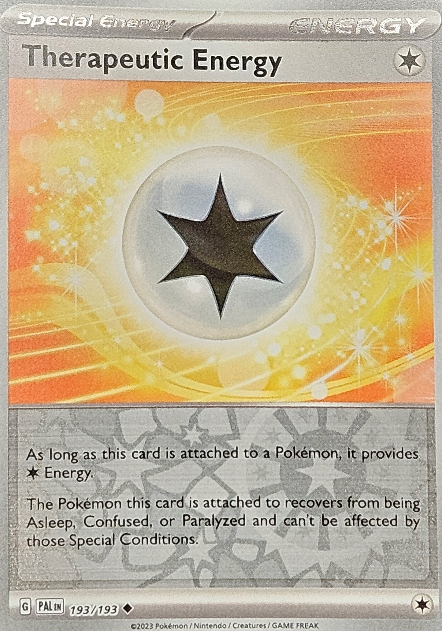 #193 Therapeutic Energy 193/193 Uncommon Reverse Holo