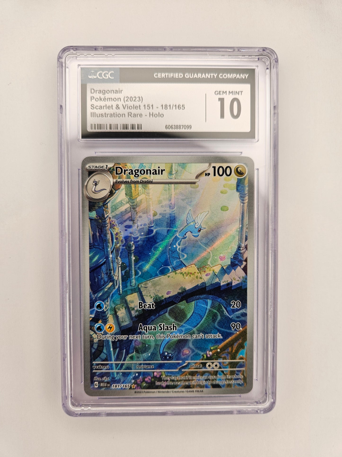 CGC 10 Dragonair 181/165