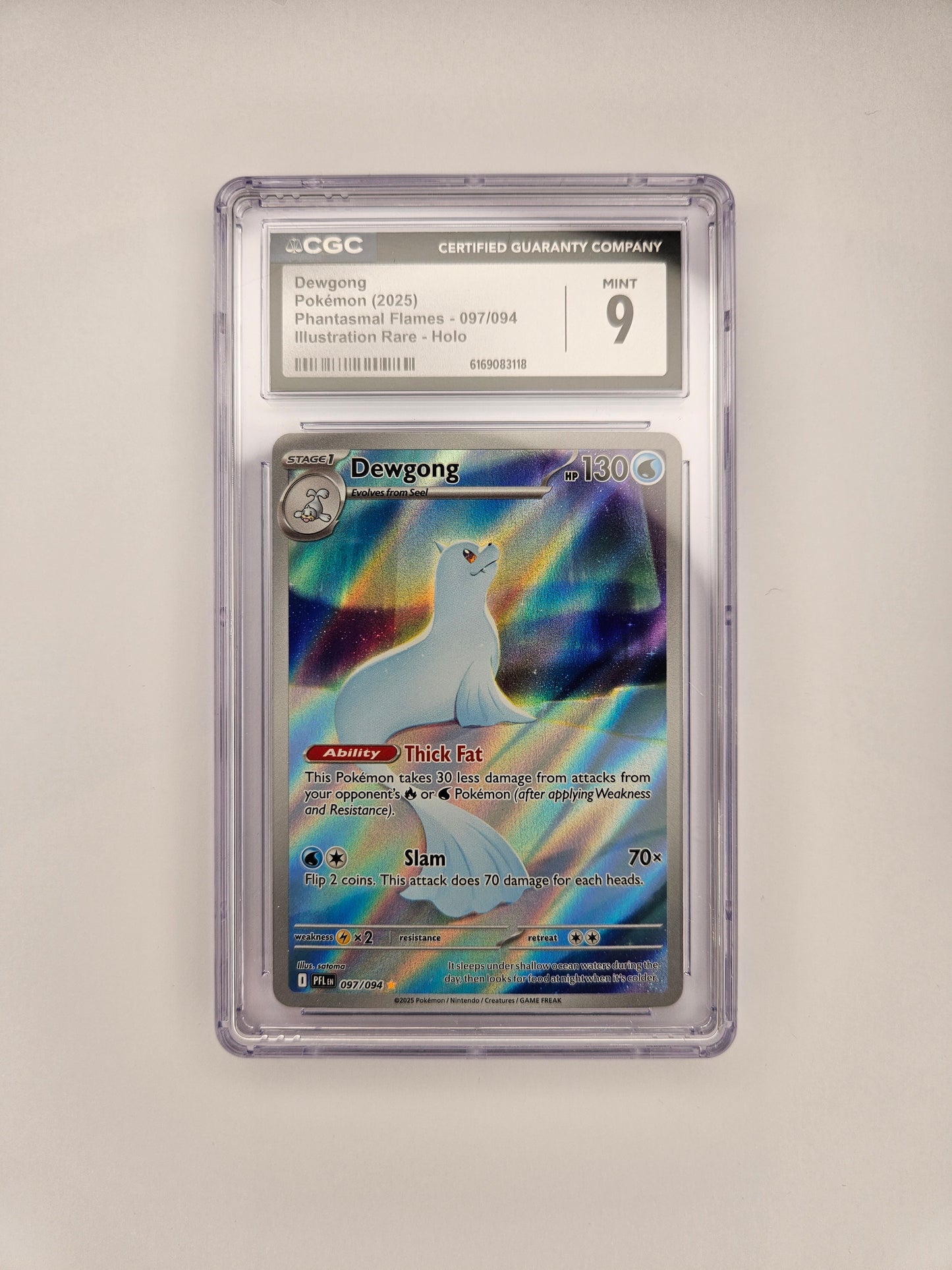 CGC 9 Dewgong 097/094