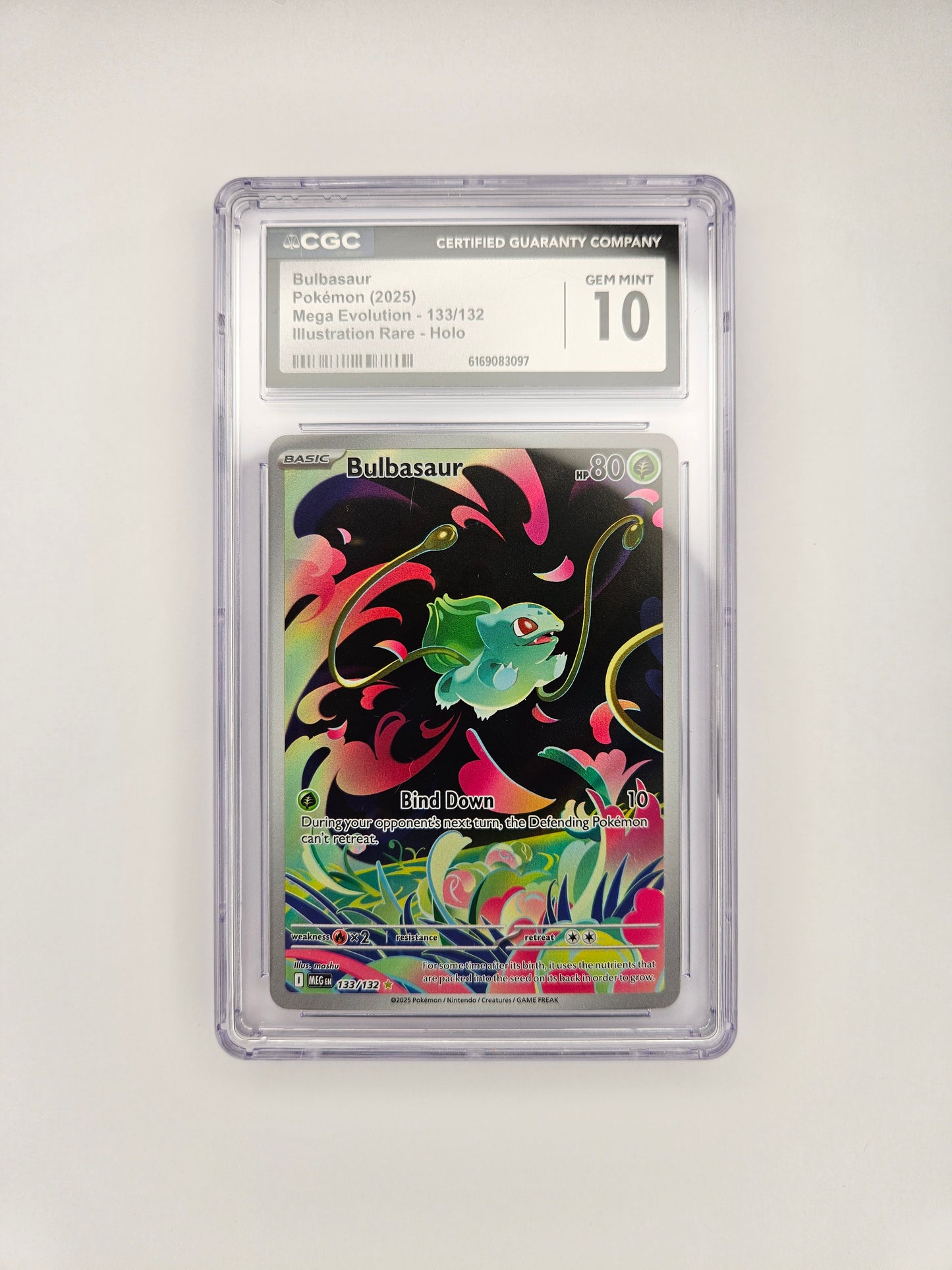 CGC 10 Bulbasaur 133/132 (1)