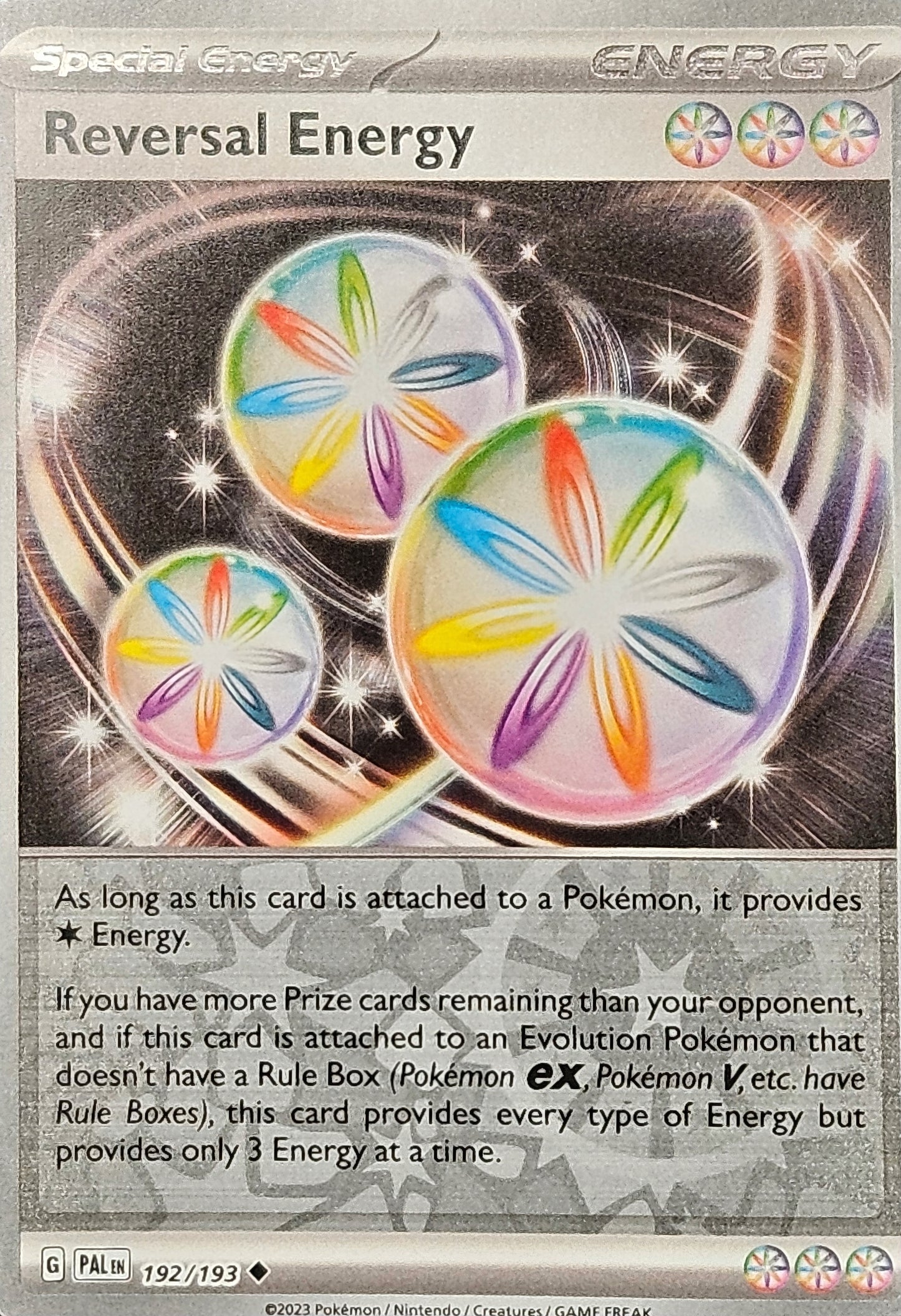 #192 Reversal Energy 192/193 Uncommon Revere Holo