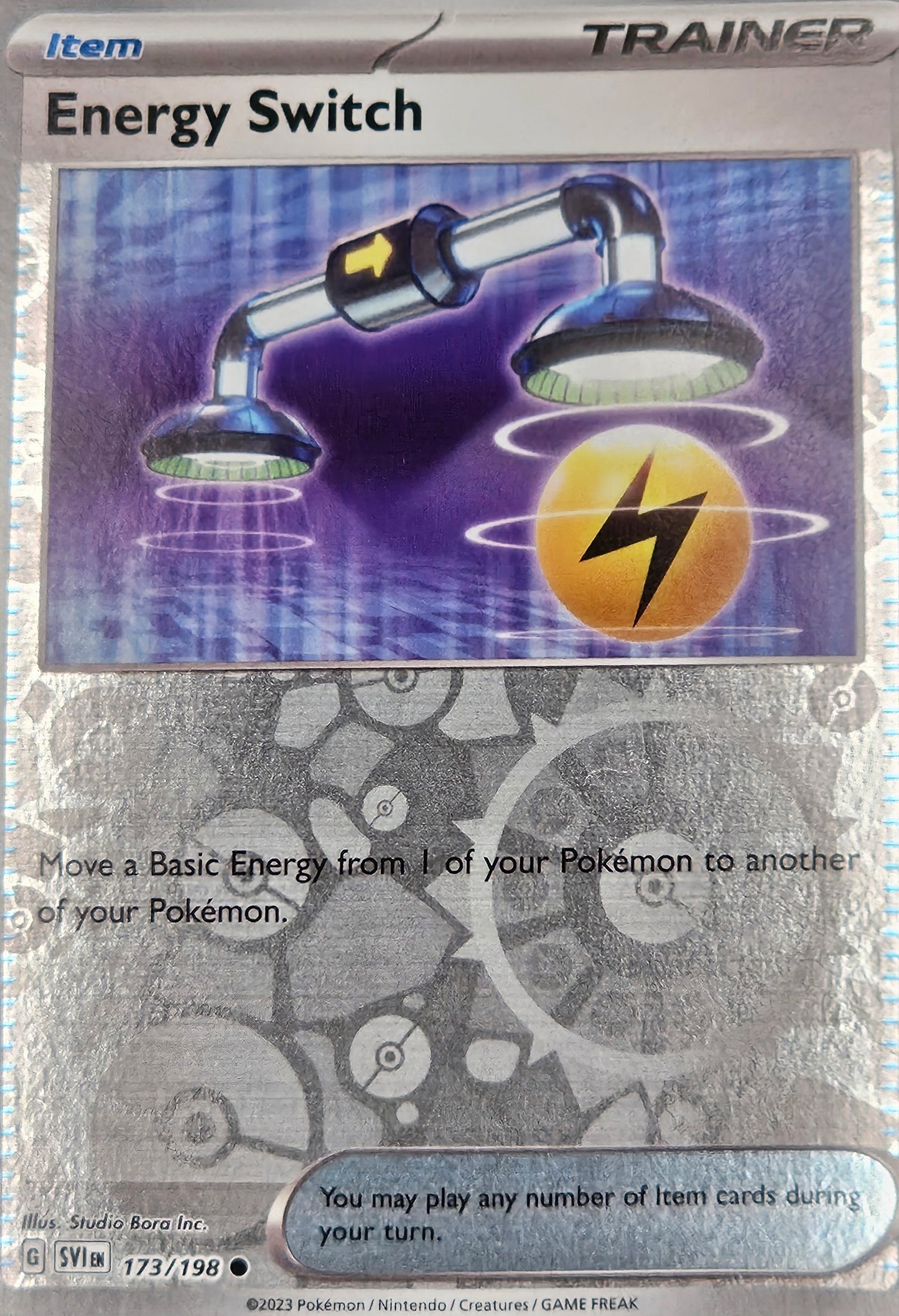 #173 Energy Switch 173/198 Common Reverse Holo