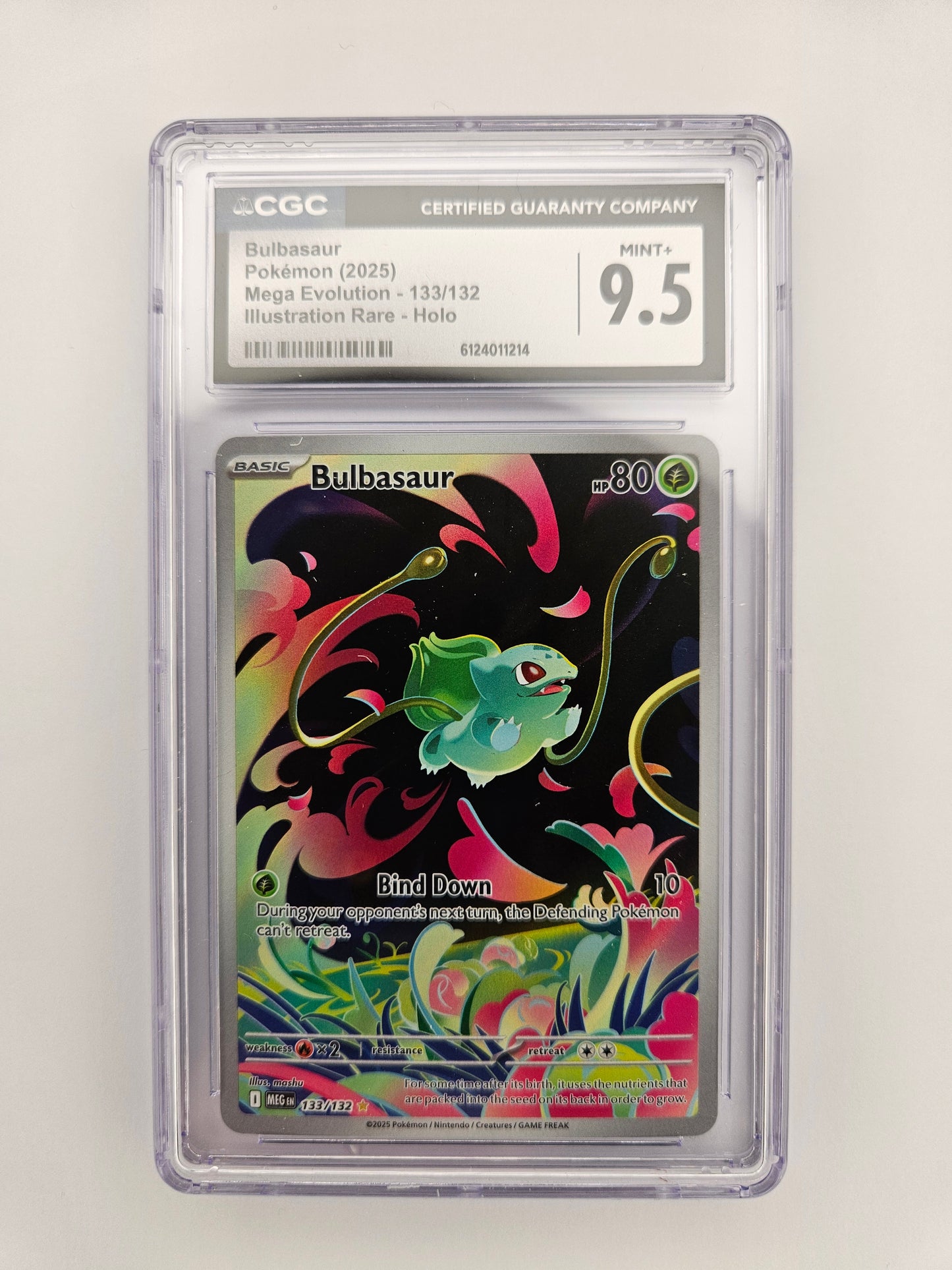 CGC 9.5 Bulbasaur 133/132