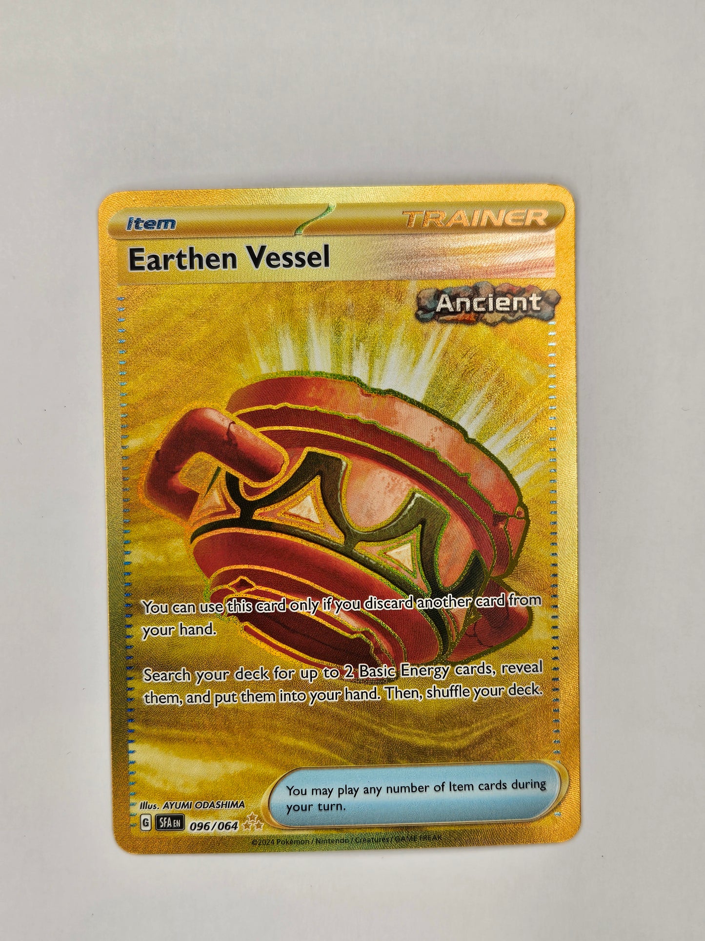 #096 Earthen Vessel - 096/064 Hyper Rare Gold (1)