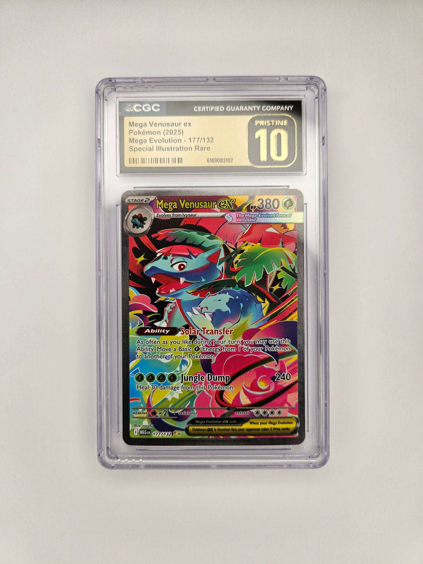 CGC Pristine 10 Mega Venusaur EX 177/132 (2)