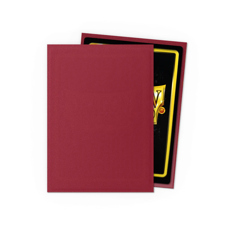 Dragon Shield Blood Red - Matte Sleeves