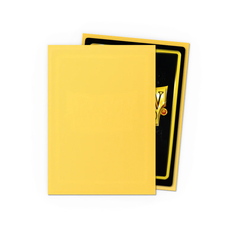 Dragon Shield Yellow - Matte Sleeves