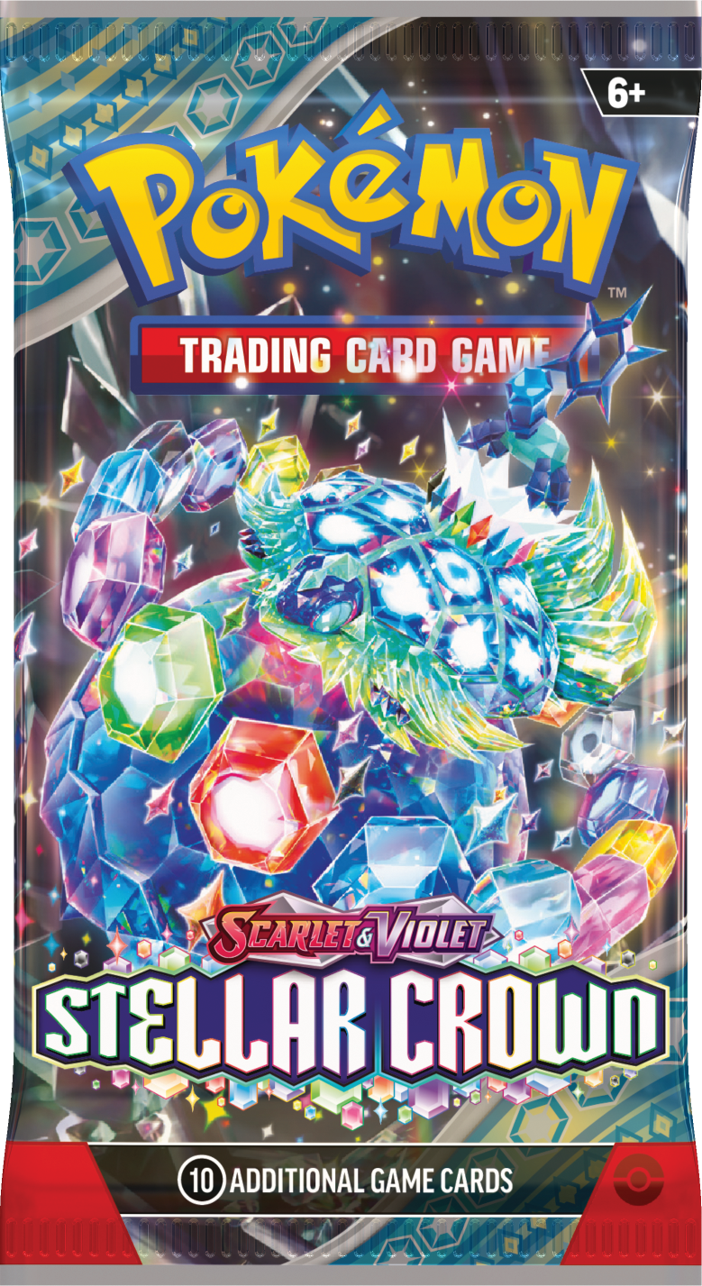 Pokémon TCG: SV7 Stellar Crown Booster pakke