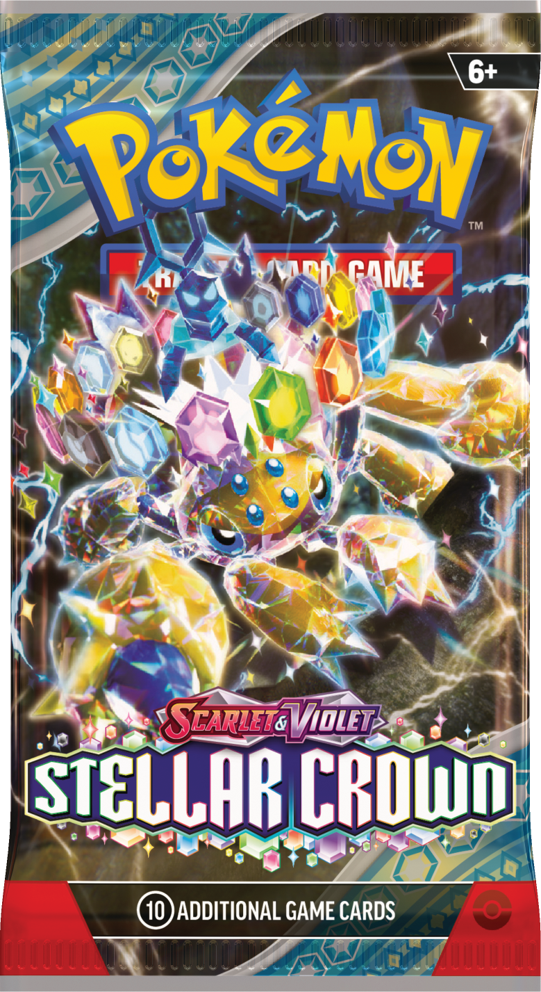 Pokémon TCG: SV7 Stellar Crown Booster pakke