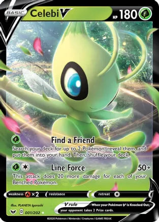 #001 Celebi V 001/202 Ultra Rare