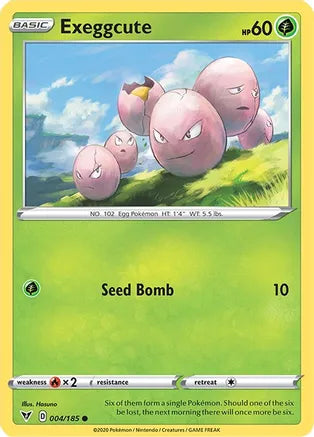 #004 Exeggcute 004/185 Common