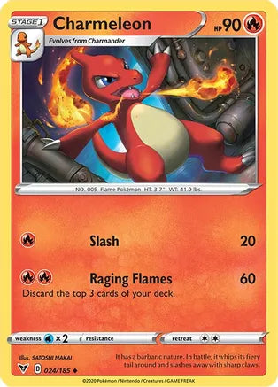 #024 Charmeleon 024/185 Uncommon