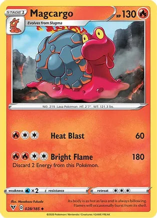 #028 Magcargo 028/185 Uncommon