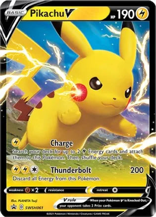 SWSH061 Pikachu V Promo
