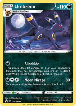 SWSH129 Umbreon Promo