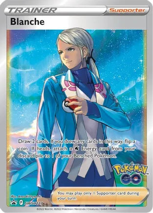 SWSH227 Blanche Full Art Trainer