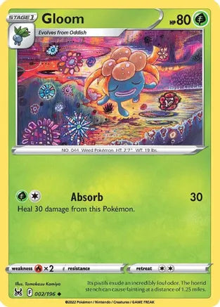 #002 Gloom 002/196 Uncommon