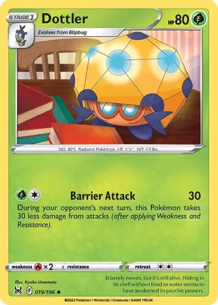 #019 Dottler 019/196 Uncommon