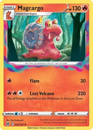 #022 Magcargo 022/196 Rare