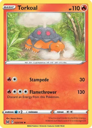#023 Torkoal 023/196 Uncommon