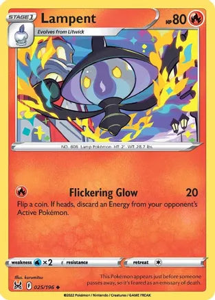 #025 Lampent 125/196 Uncommon