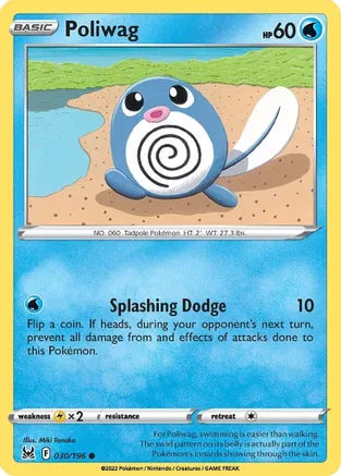 #030 Poliwag 030/196 Common