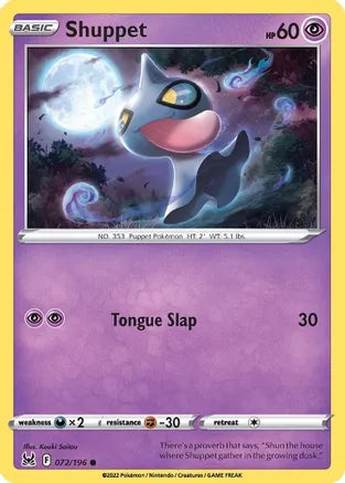 #072 Shuppet 072/196 Common