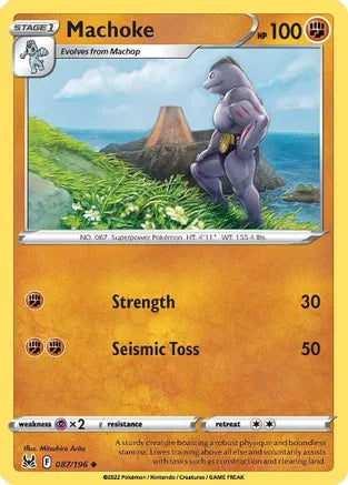 #087 Machoke 087/196 Uncommon
